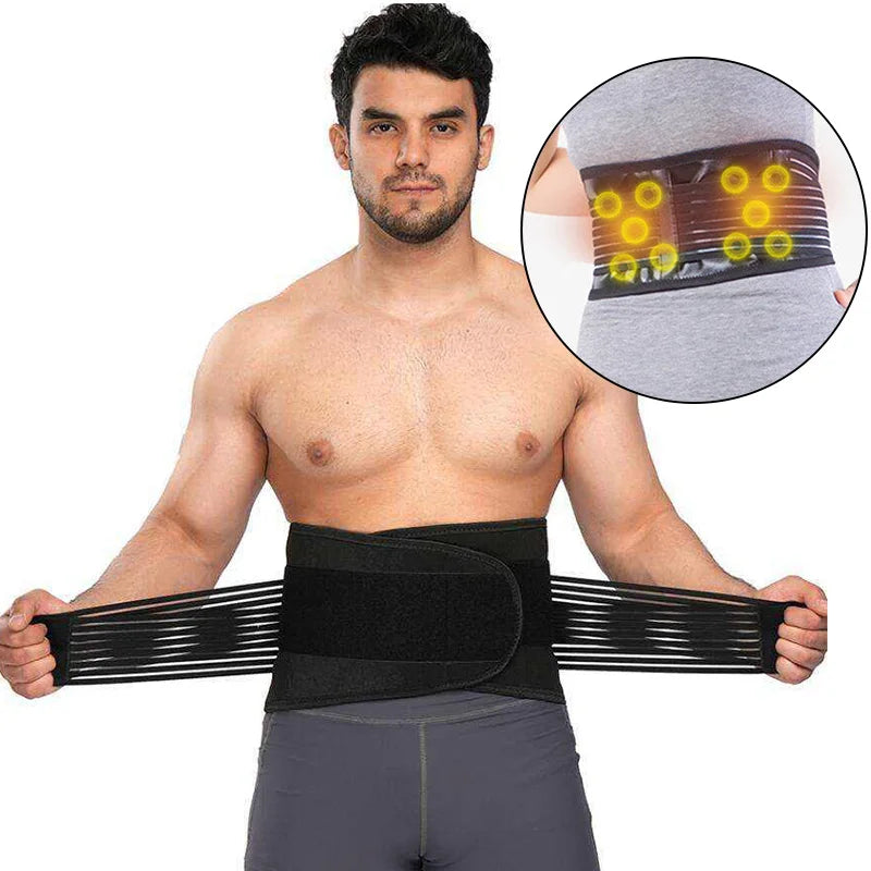Wholesale Adjustable Straps Working Waist Lower Back Support Protection Belt Waist Brace for Protection Lumbar Back-0